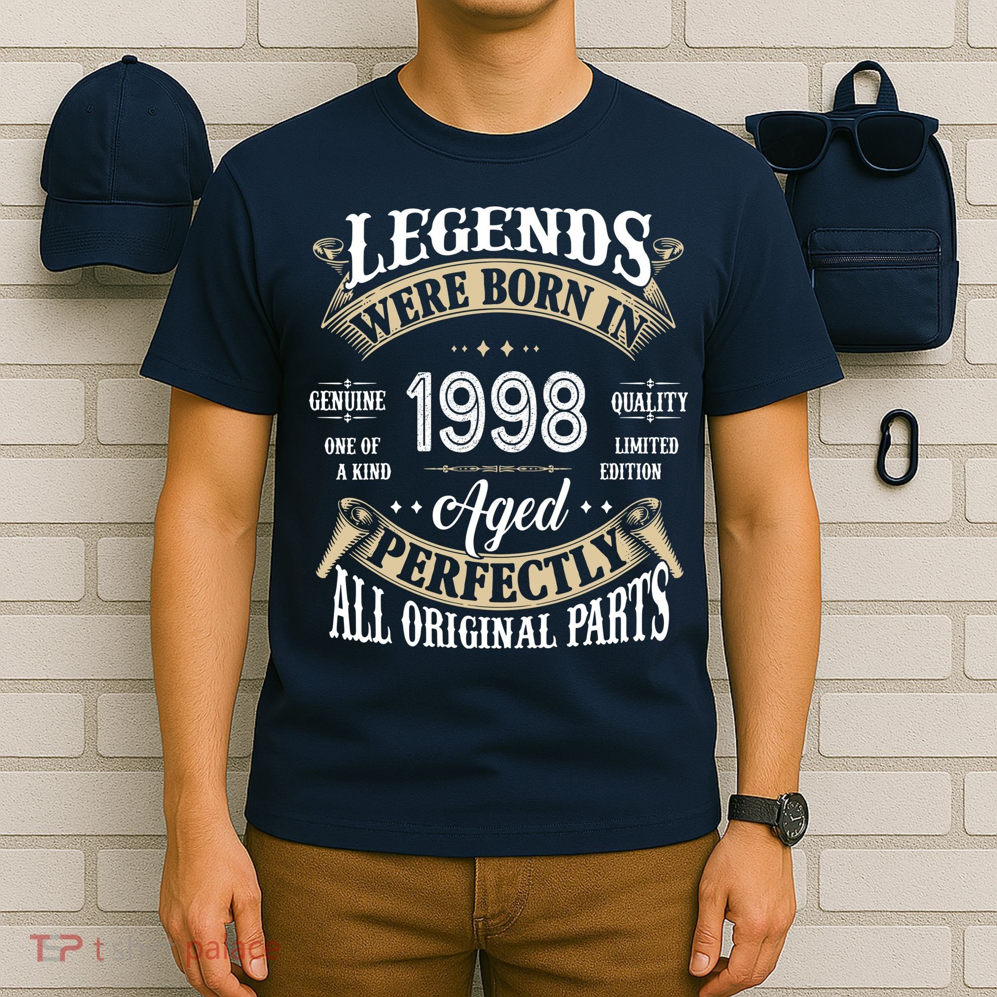 Legends Were Born In 1998 Aged Perfectly Birthday T-Shirt