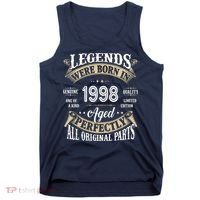 Legends Were Born In 1998 Aged Perfectly Birthday Tank Top thumb 0