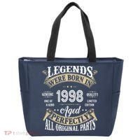 Legends Were Born In 1998 Aged Perfectly Birthday Tote Bag thumb 0
