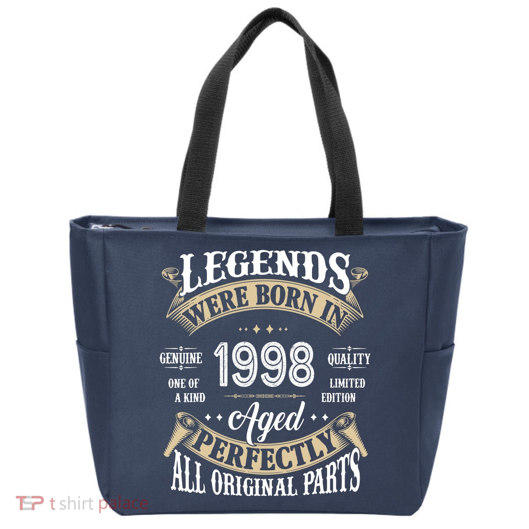 Legends Were Born In 1998 Aged Perfectly Birthday Tote Bag