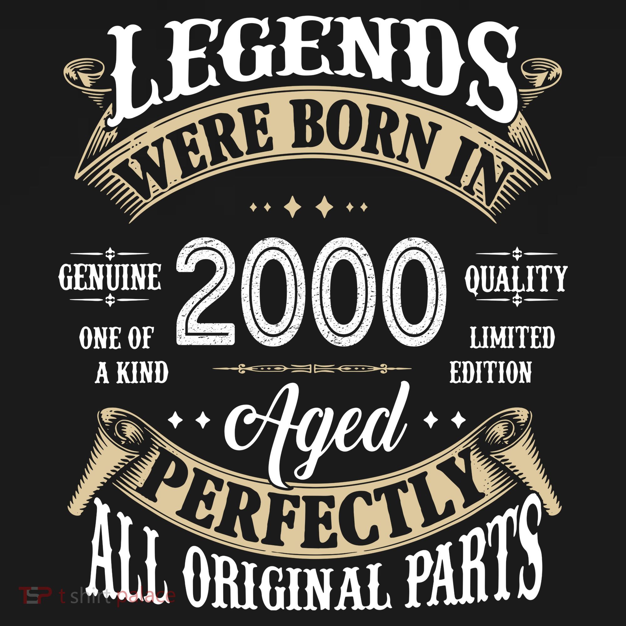 Legends Were Born In 2000 Aged Perfectly Birthday Backpack