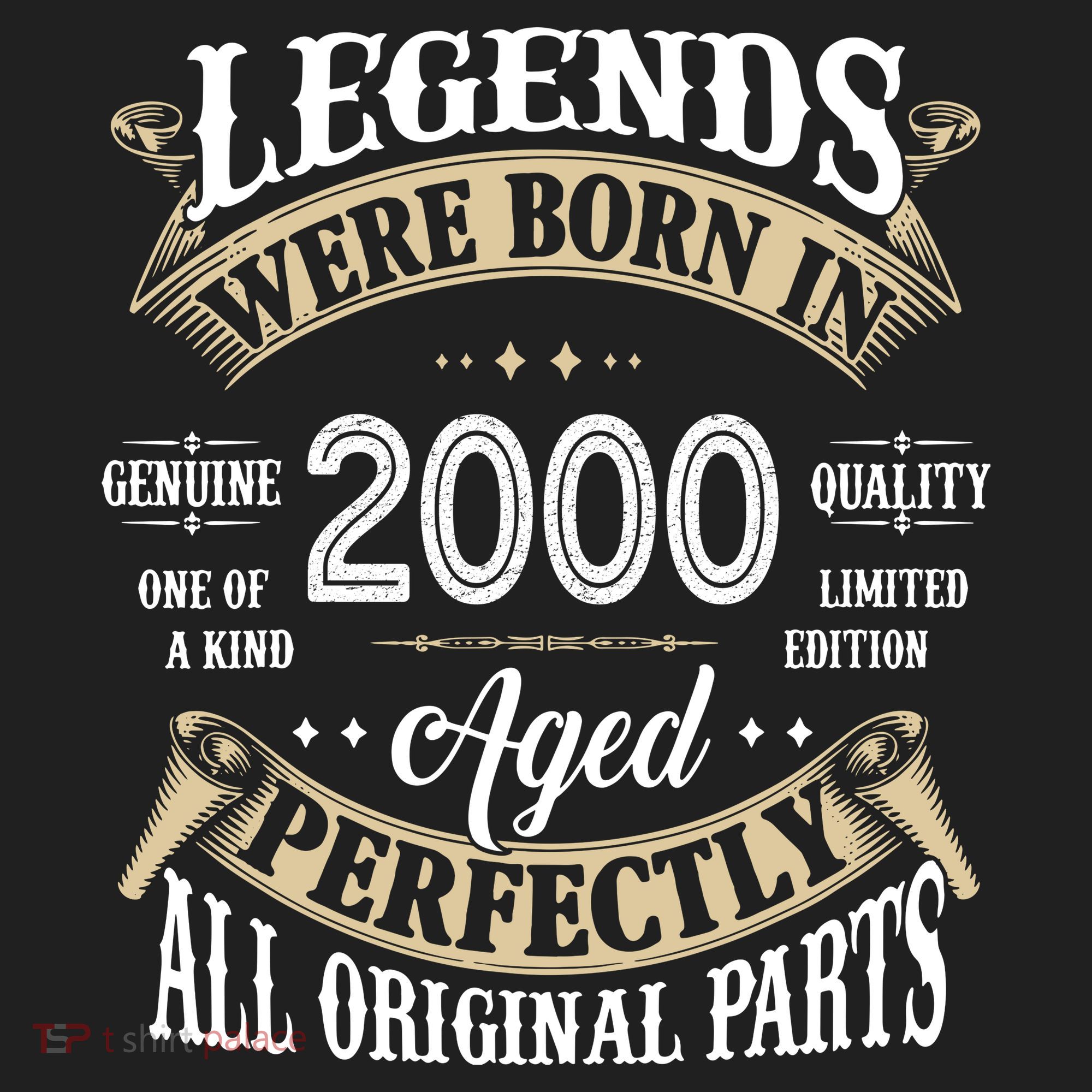 Legends Were Born In 2000 Aged Perfectly Birthday Tumbler