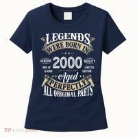 Legends Were Born In 2000 Aged Perfectly Birthday Women's T-Shirt thumb 0