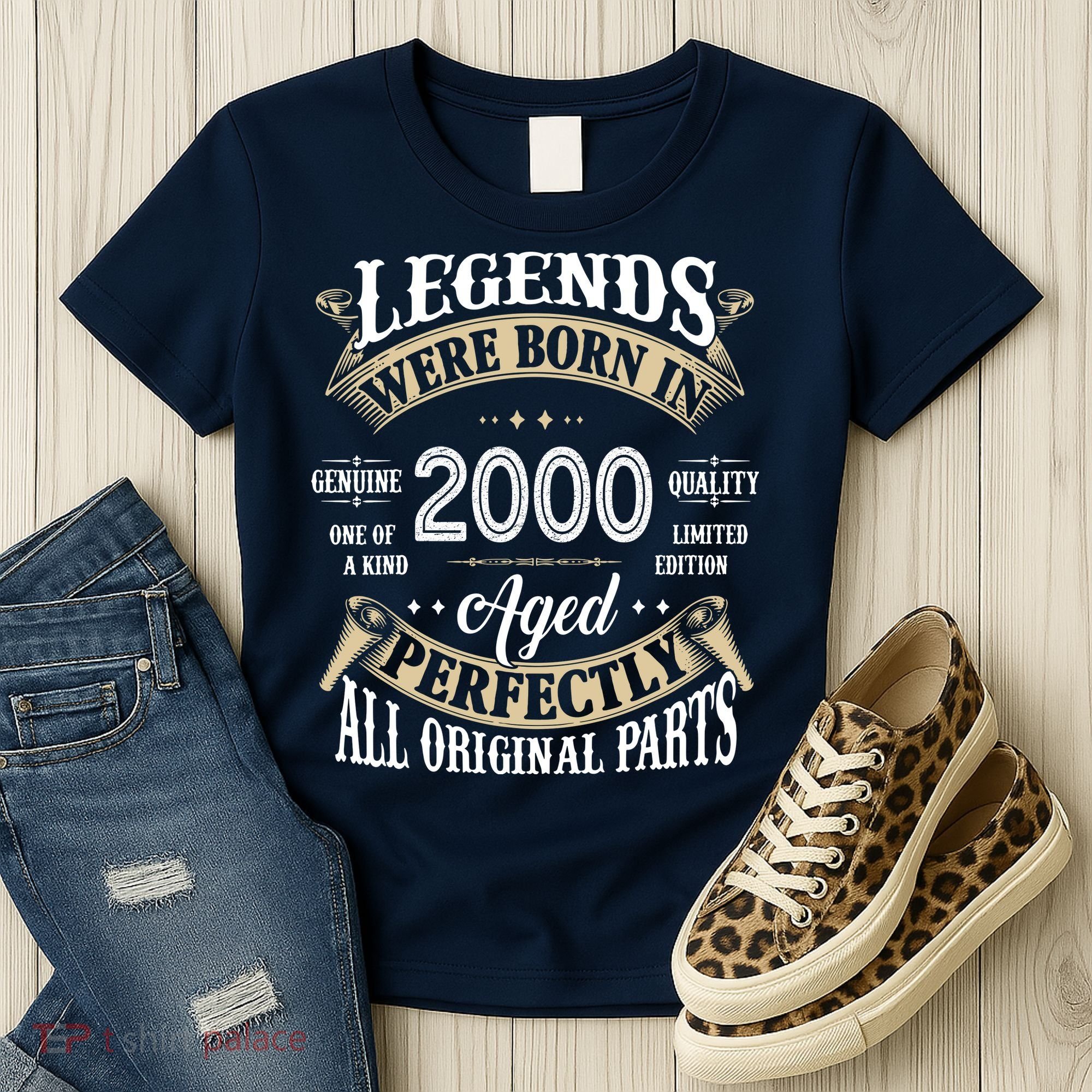 Legends Were Born In 2000 Aged Perfectly Birthday Women's T-Shirt