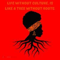 Life Without Culture Is Like A Tree Without Roots Santa Hat thumb 1