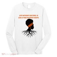 Life Without Culture Is Like A Tree Without Roots Long Sleeve Shirt thumb 0