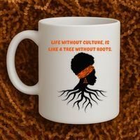 Life Without Culture Is Like A Tree Without Roots Coffee Mug thumb 2