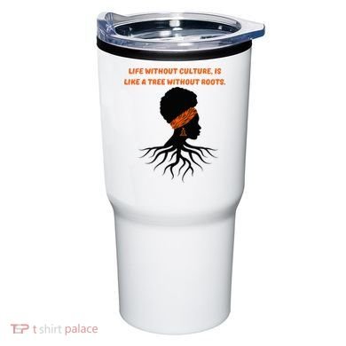Life Without Culture Is Like A Tree Without Roots Tumbler