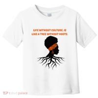 Life Without Culture Is Like A Tree Without Roots Toddler T-Shirt thumb 0