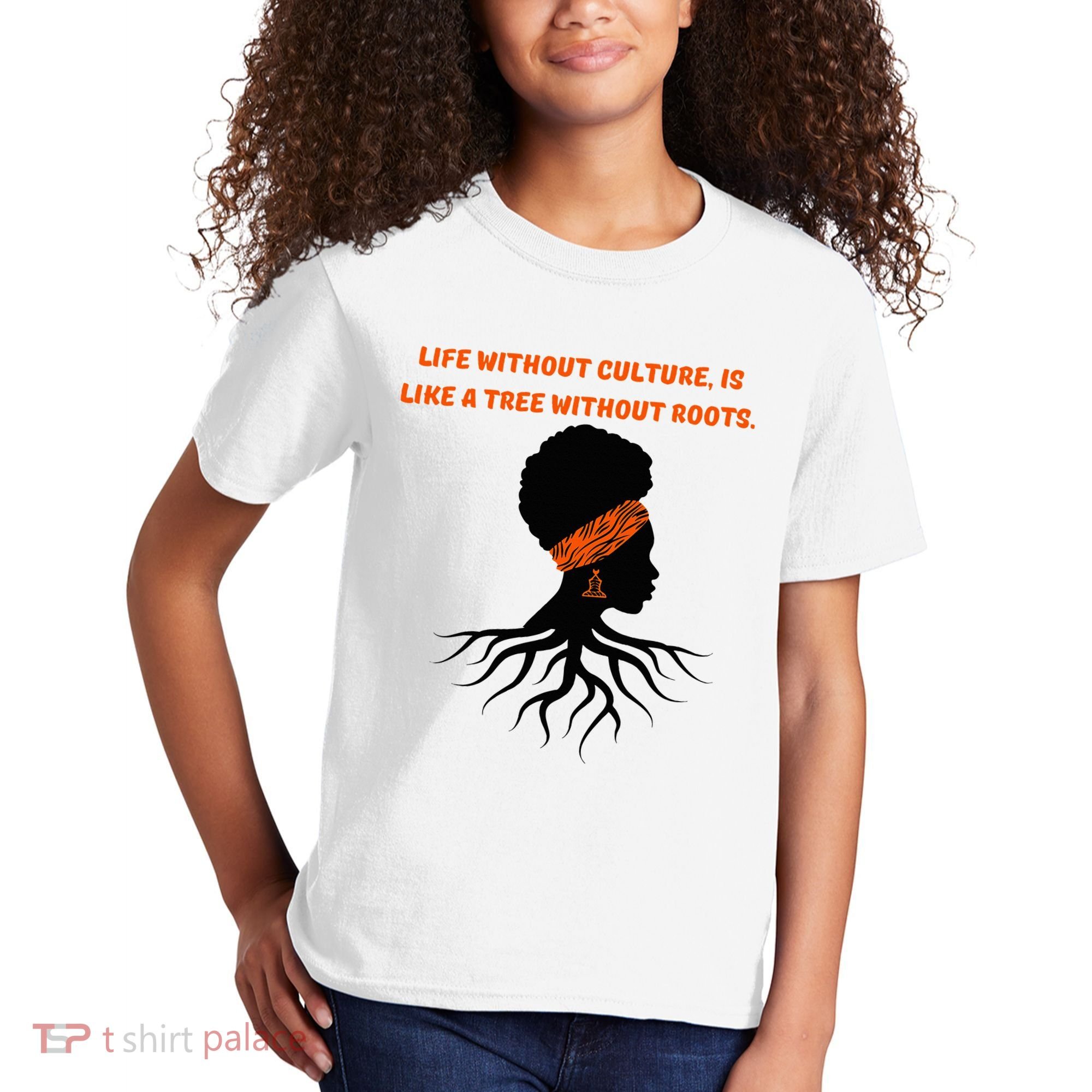 Life Without Culture Is Like A Tree Without Roots Kids T-Shirt