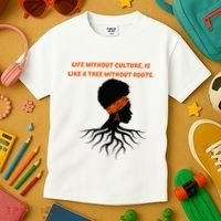 Life Without Culture Is Like A Tree Without Roots Kids T-Shirt thumb 3