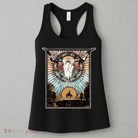Longhorn Western Country Sweater Western Aesthetic Wild Women's Tank Top thumb 3