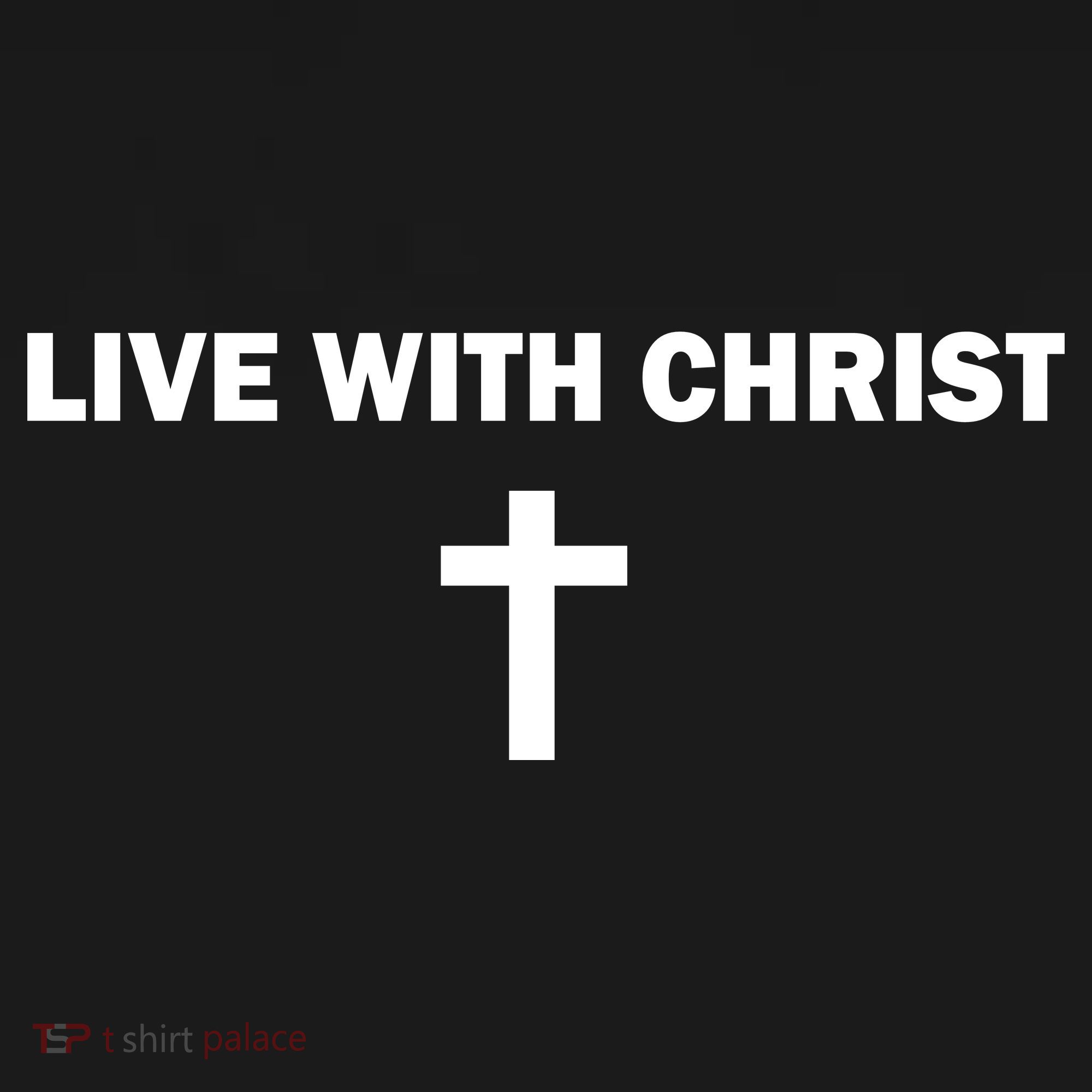 Live With Christ Faith Christian Believe In Jesus Women's Hoodie