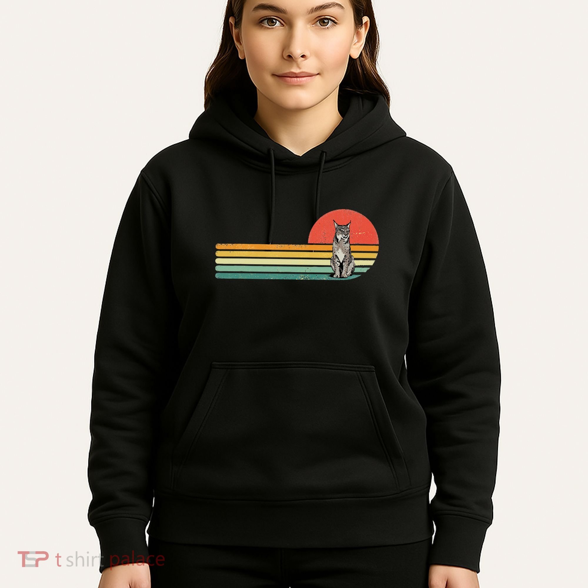 Lynx Wild Cat Bobcat Zoo Animal Lynx Lover Hoodie