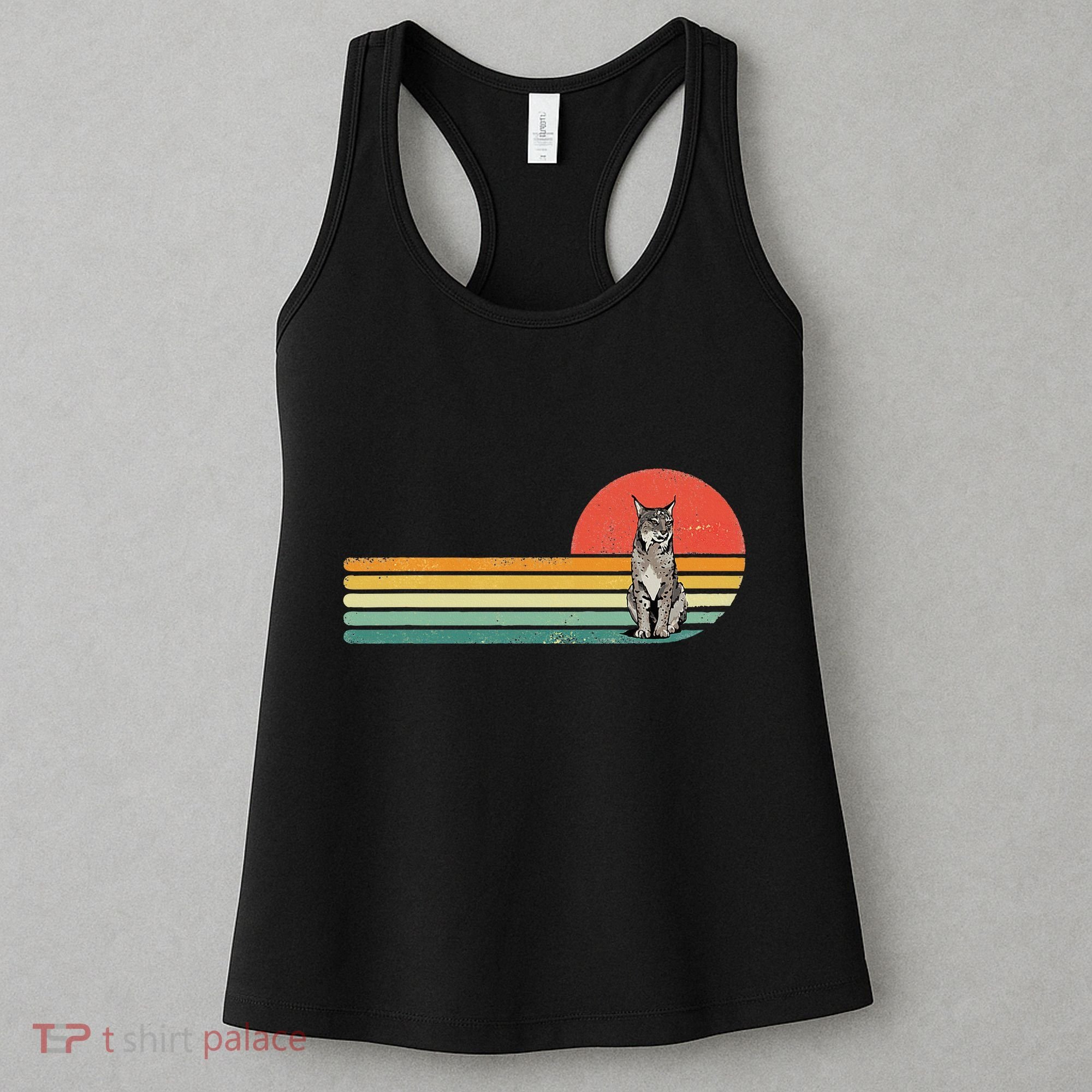 Lynx Wild Cat Bobcat Zoo Animal Lynx Lover Women's Tank Top