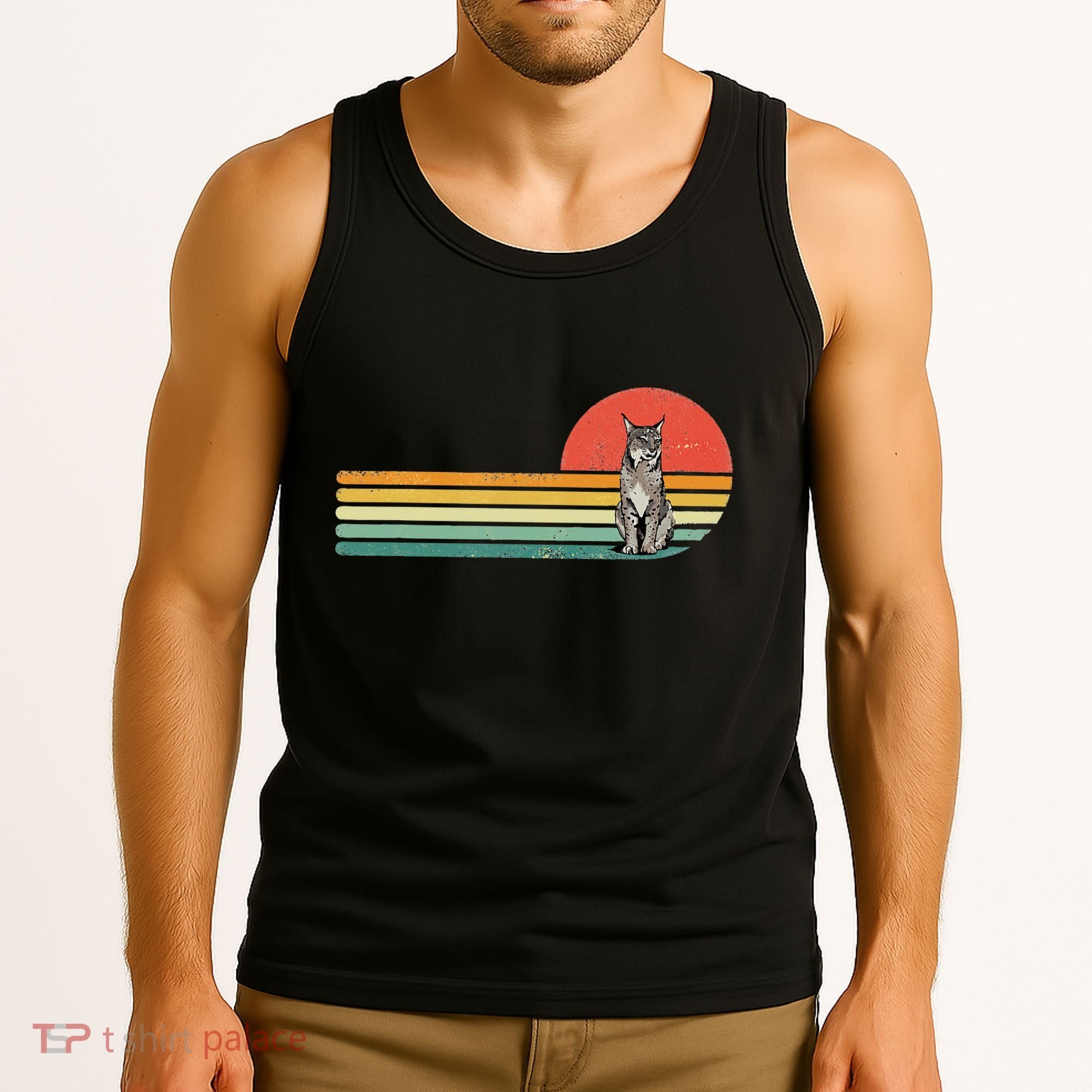 Lynx Wild Cat Bobcat Zoo Animal Lynx Lover Tank Top