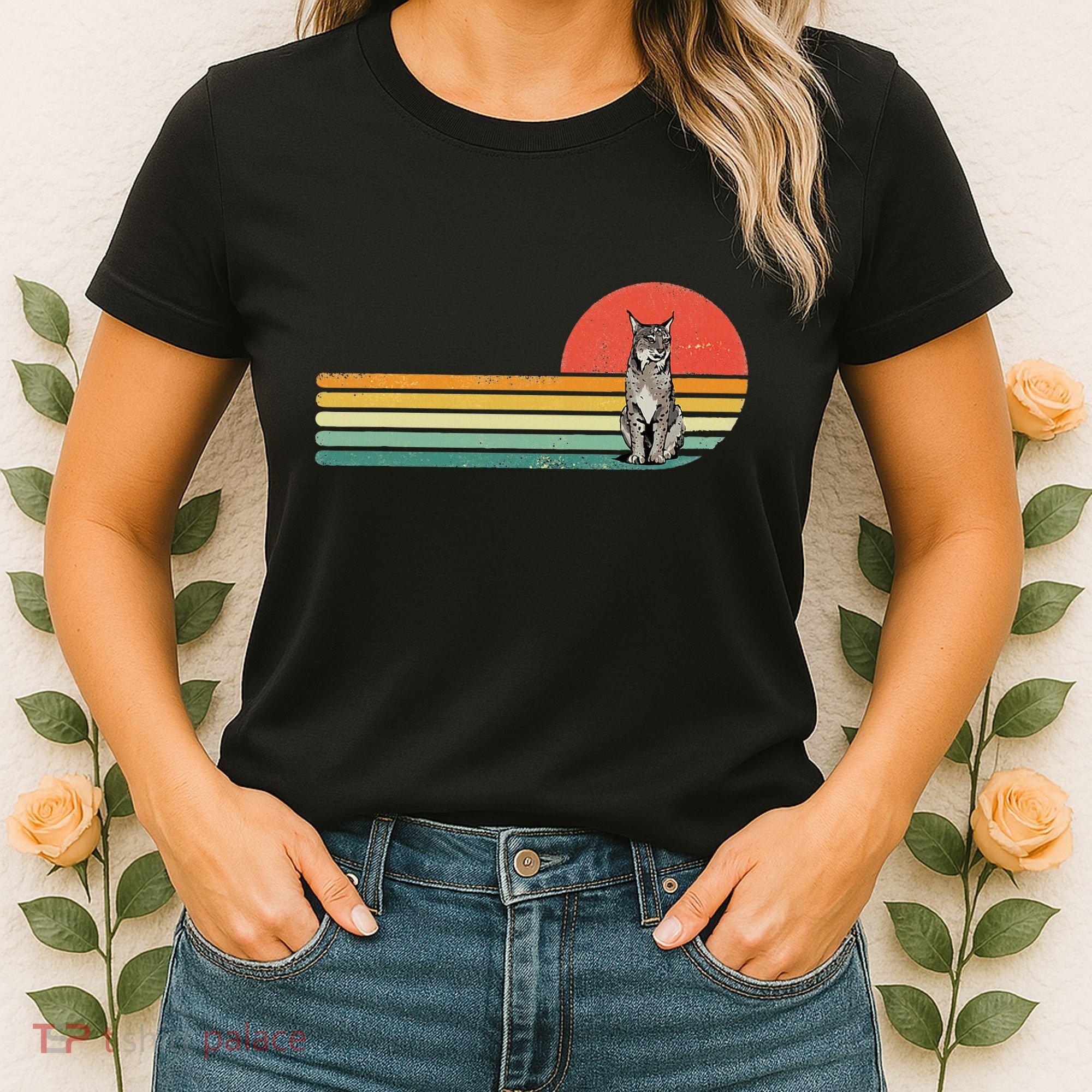 Lynx Wild Cat Bobcat Zoo Animal Lynx Lover Women's T-Shirt