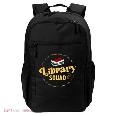 Library Worker Designs Library Squad Backpack