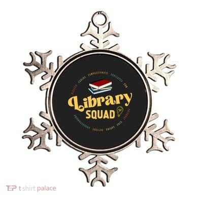Library Worker Designs Library Squad Ornament