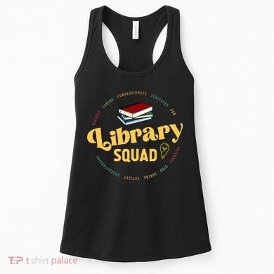 Library Worker Designs Library Squad Women's Tank Top