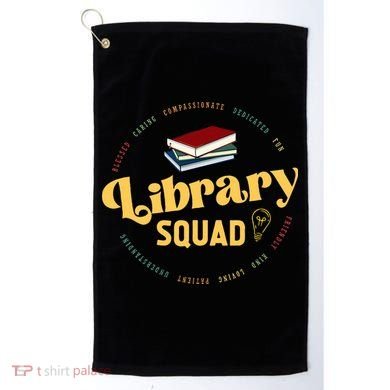 Library Worker Designs Library Squad Golf Towel
