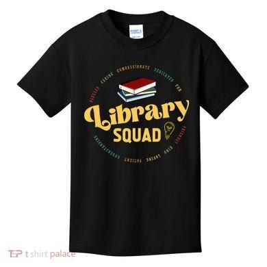 Library Worker Designs Library Squad Kids T-Shirt