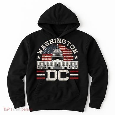 Love Washington Dc Usa Hoodie