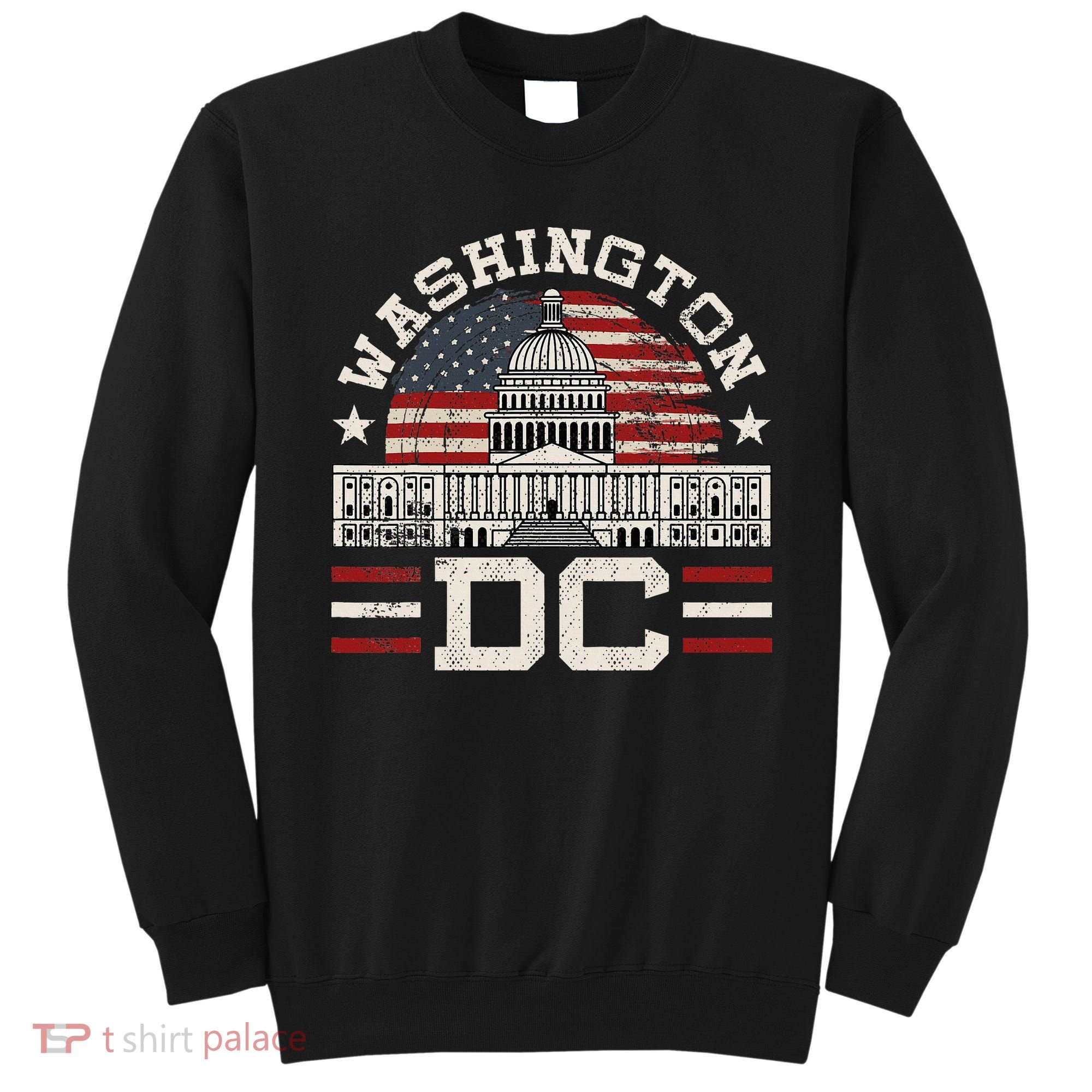 Love Washington Dc Usa Sweatshirt