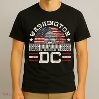 Love Washington Dc Usa T-Shirt thumb 3