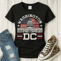 Love Washington Dc Usa Women's T-Shirt thumb 3