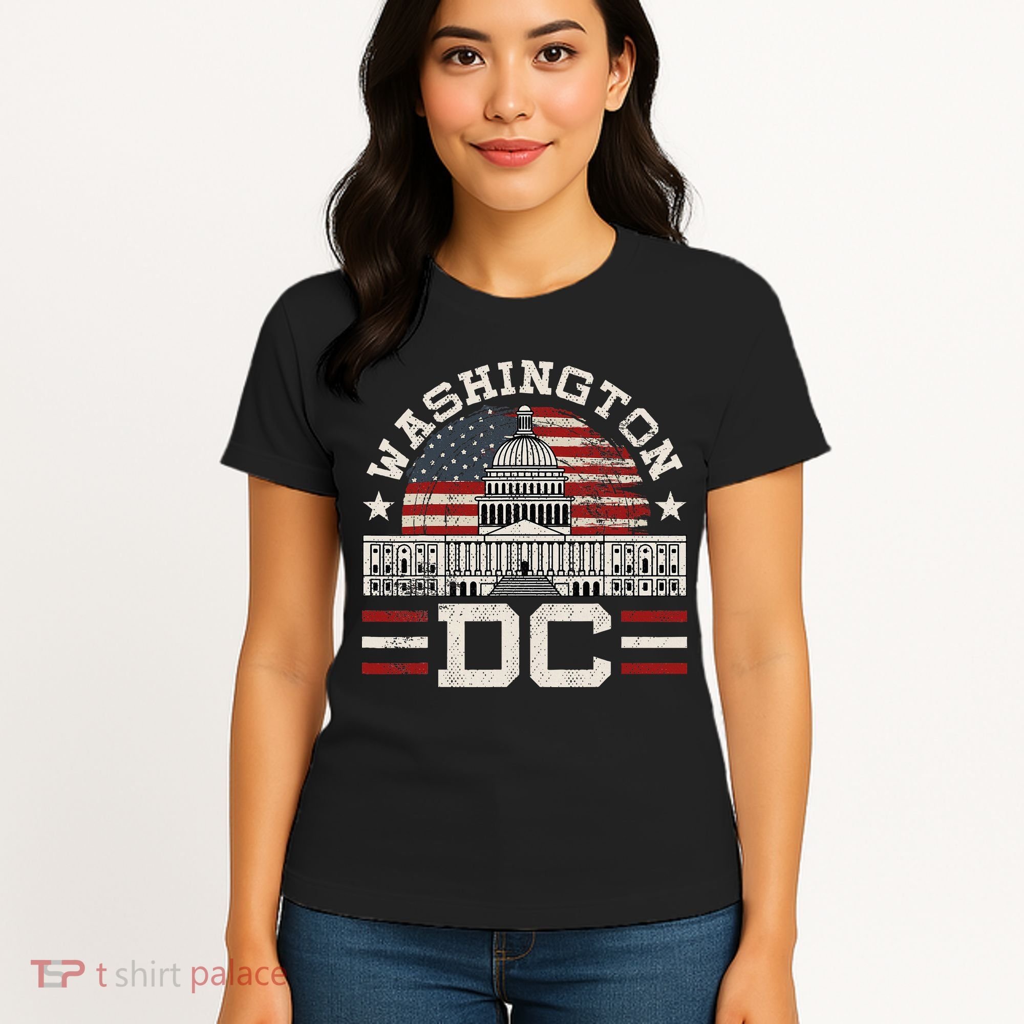 Love Washington Dc Usa Women's T-Shirt
