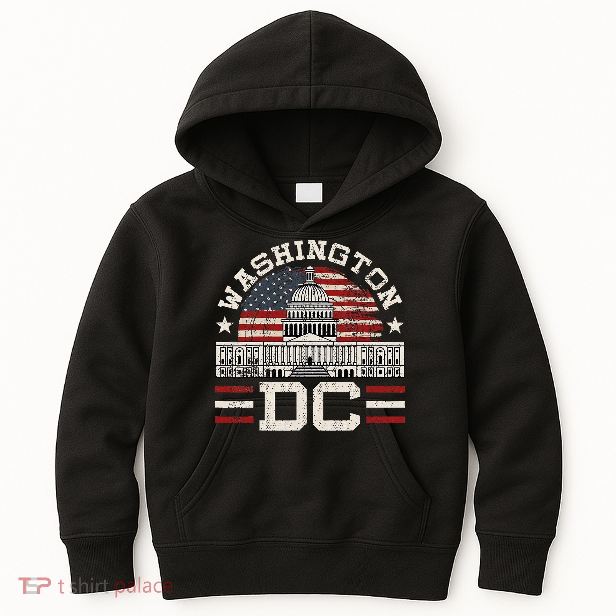 Love Washington Dc Usa Kids Hoodie