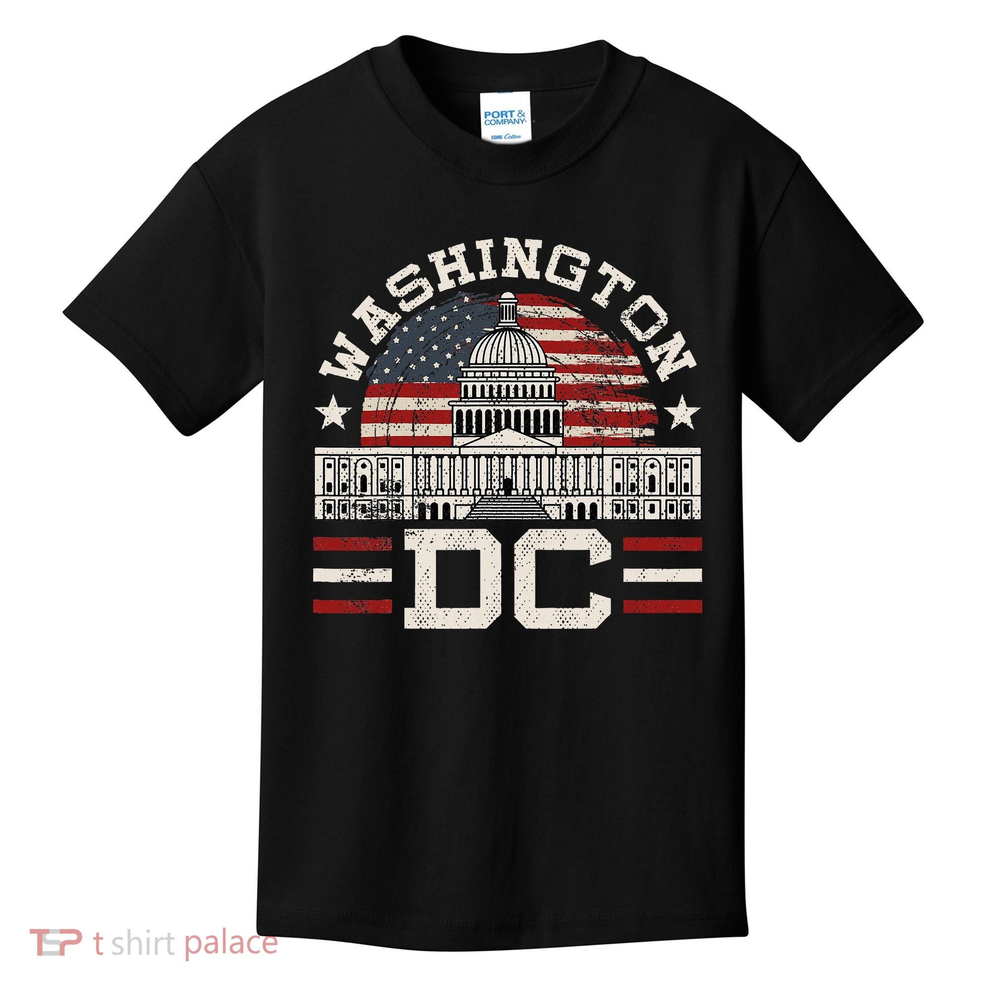 Love Washington Dc Usa Kids T-Shirt