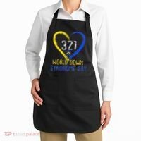 Love World Down Syndrome Awareness Day Love Apron thumb 2