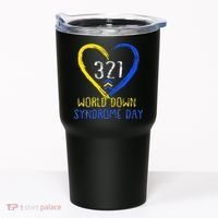 Love World Down Syndrome Awareness Day Love Tumbler thumb 0