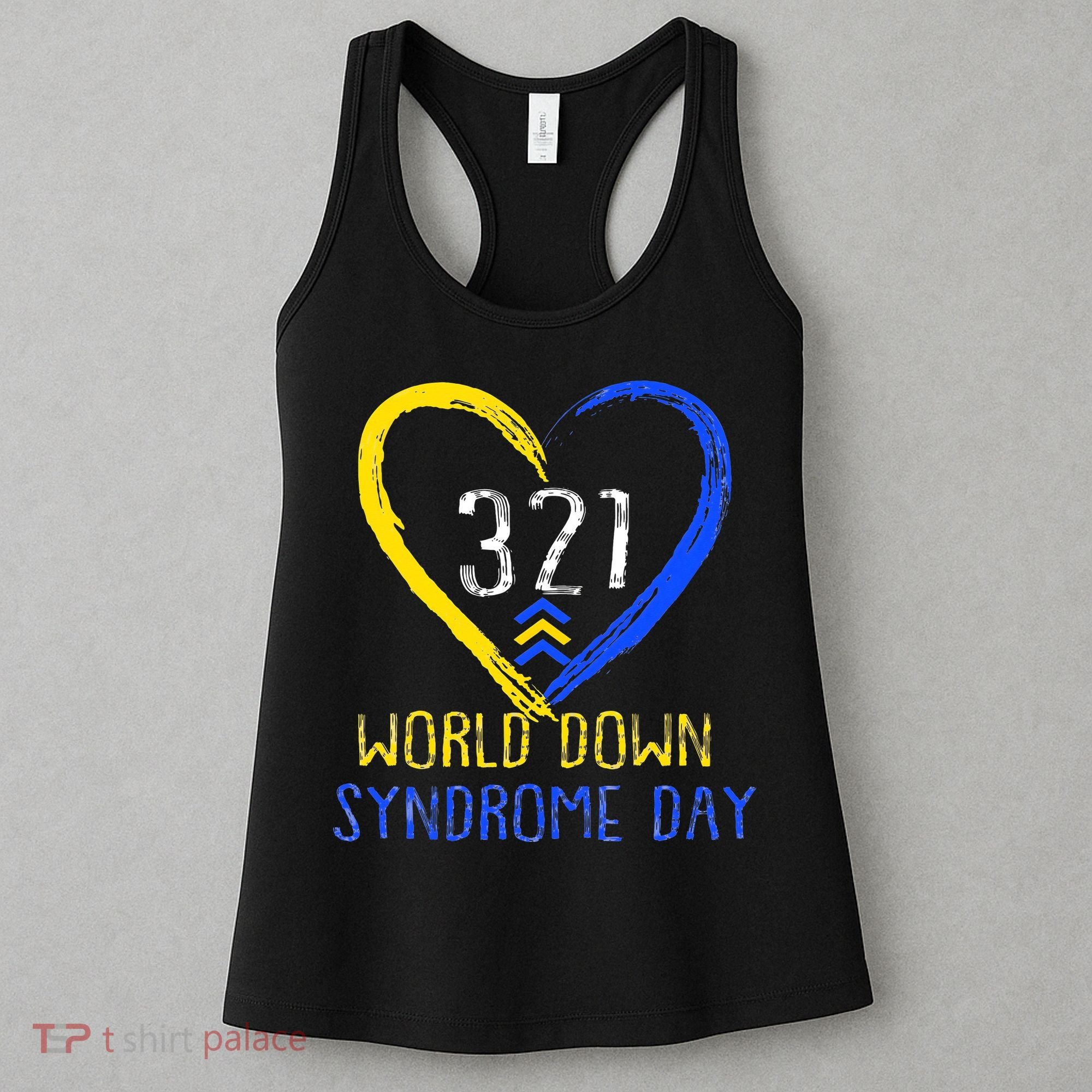 Love World Down Syndrome Awareness Day Love Women's Tank Top
