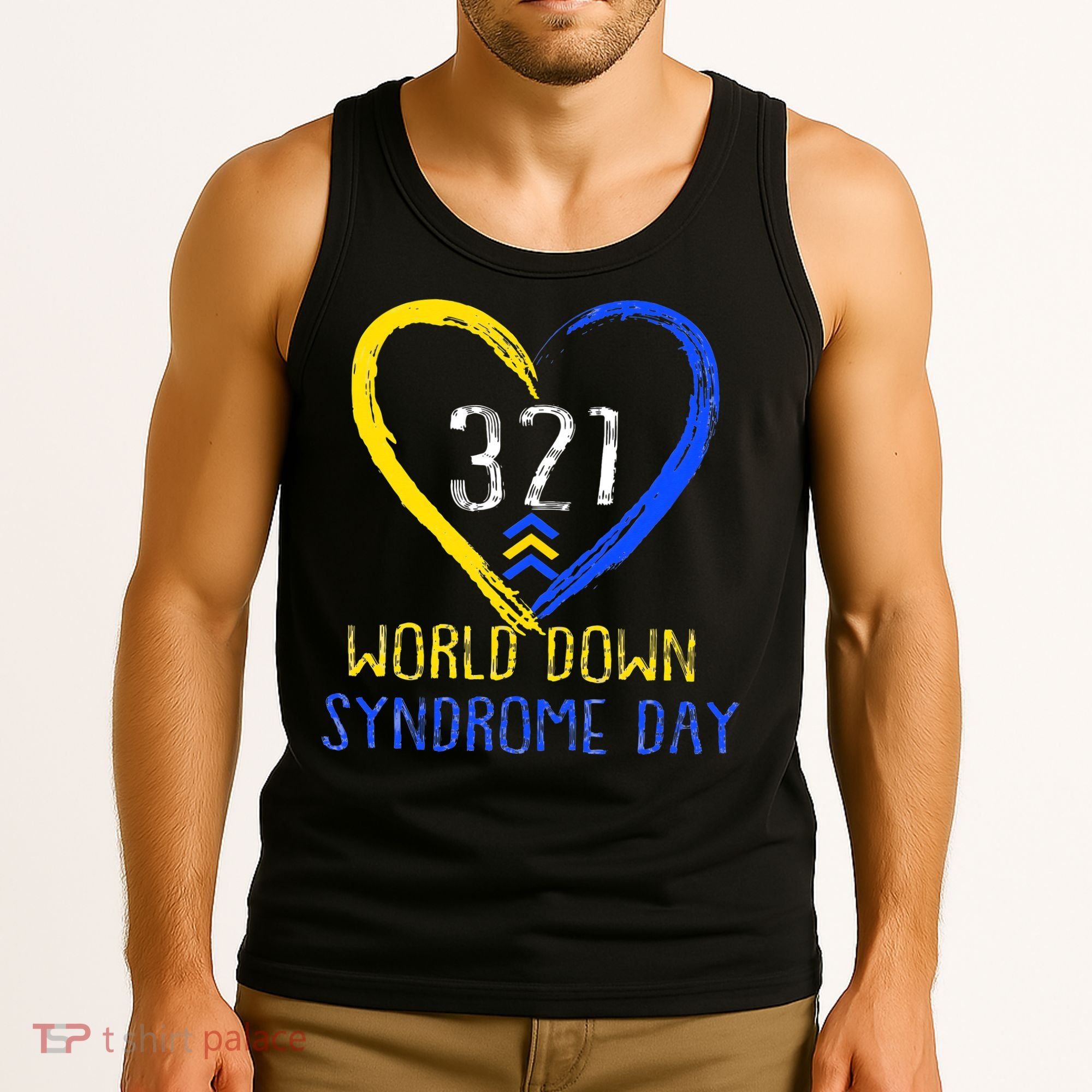 Love World Down Syndrome Awareness Day Love Tank Top
