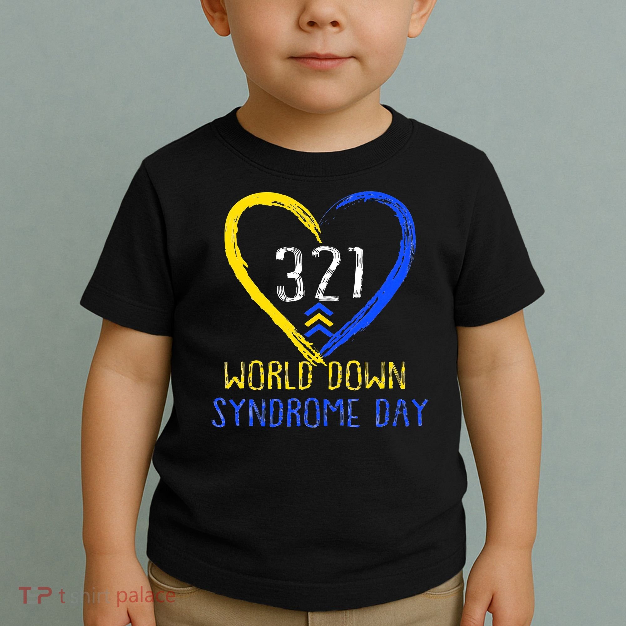 Love World Down Syndrome Awareness Day Love Toddler T-Shirt