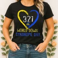 Love World Down Syndrome Awareness Day Love Women's T-Shirt thumb 2