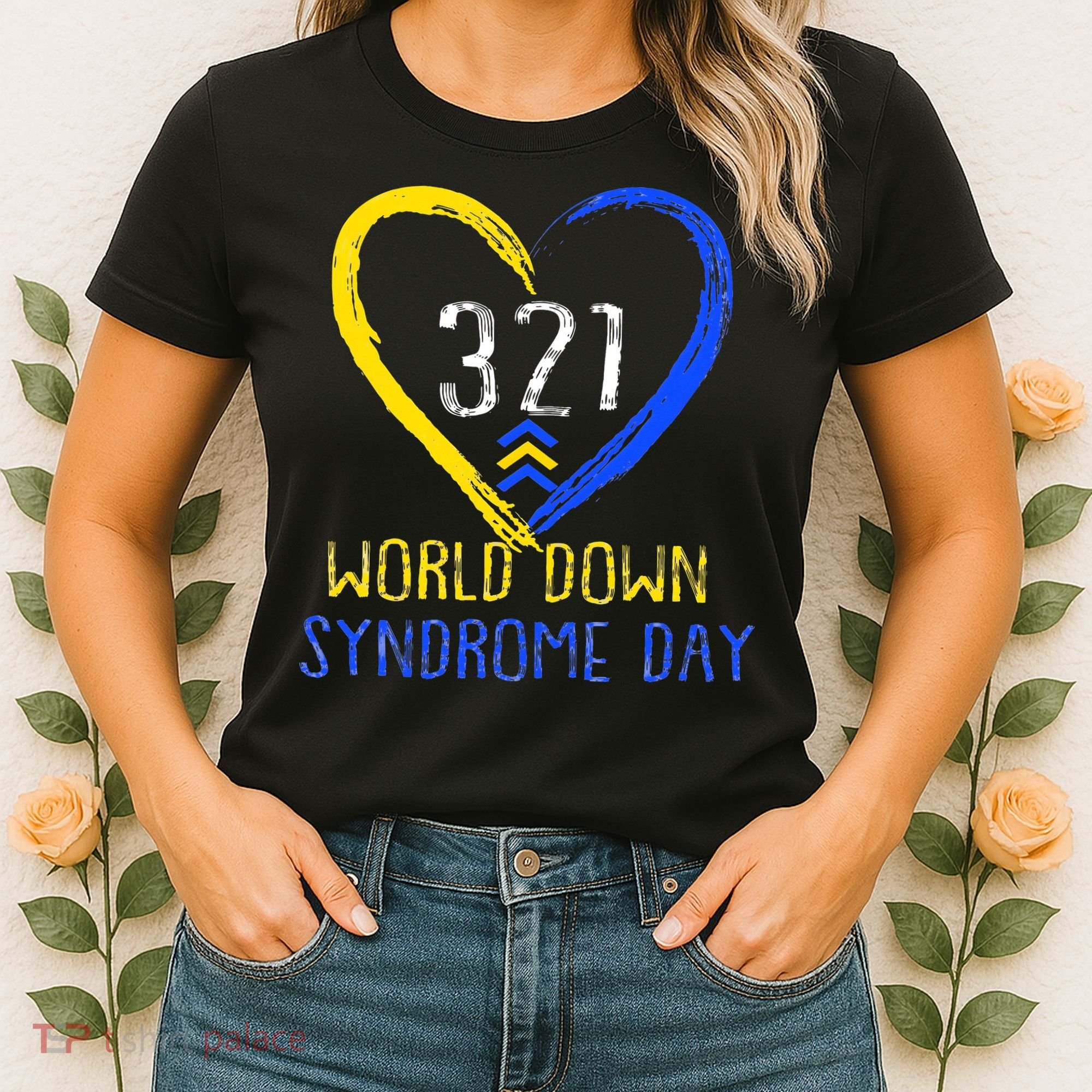 Love World Down Syndrome Awareness Day Love Women's T-Shirt