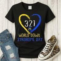 Love World Down Syndrome Awareness Day Love Women's T-Shirt thumb 3