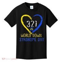 Love World Down Syndrome Awareness Day Love Kids T-Shirt thumb 0