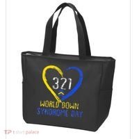 Love World Down Syndrome Awareness Day Love Tote Bag thumb 3