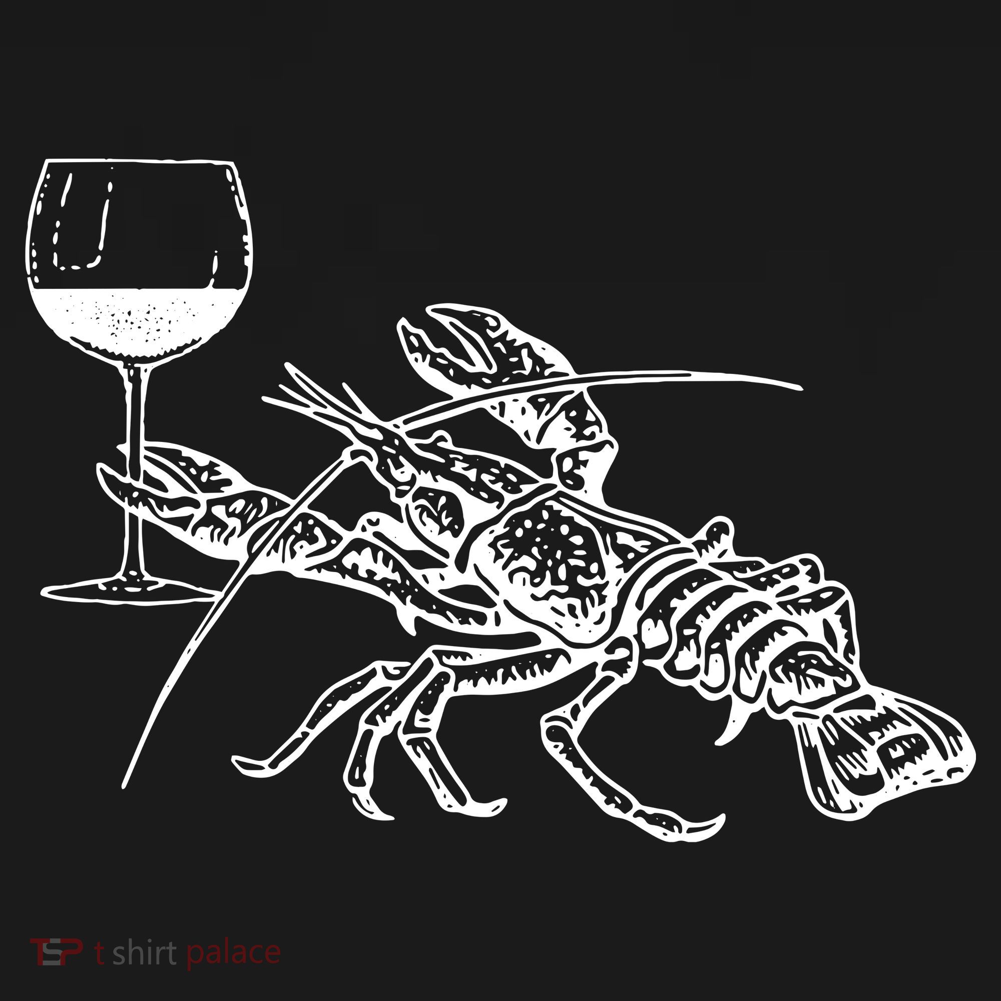 Lobster Wine Drinking Shirts Funny Beach Cruise Vacation Gift Coaster