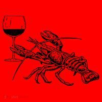 Lobster Wine Drinking Shirts Funny Beach Cruise Vacation Gift Santa Hat thumb 1