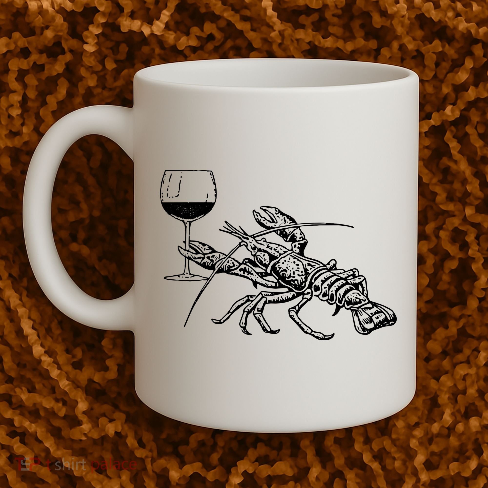 Lobster Wine Drinking Shirts Funny Beach Cruise Vacation Gift Coffee Mug