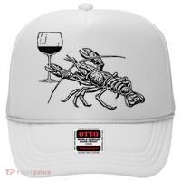 Lobster Wine Drinking Shirts Funny Beach Cruise Vacation Gift Hat thumb 0