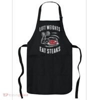 Lift Weights Eat Steaks Apron thumb 0