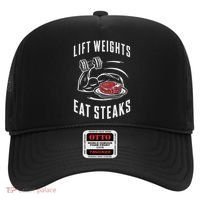 Lift Weights Eat Steaks Hat thumb 0