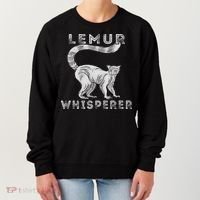 Lemur Whisperer Funny Lemur Lover Lemur Monkey Women's Sweatshirt thumb 0